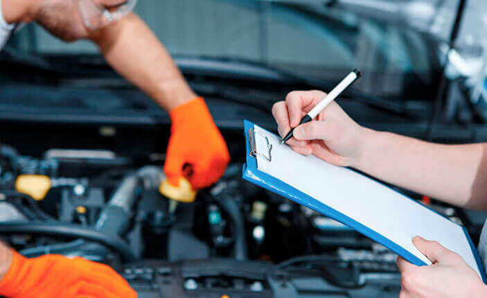 Oil and filter change log book service Revesby